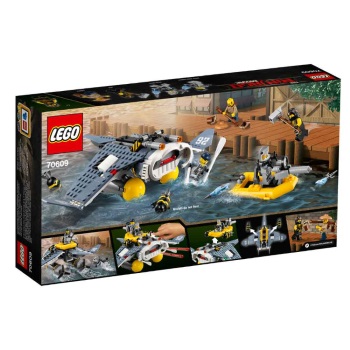 Lego set Ninjago movie manta ray bomber LE70609-4